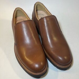 Samuel Hubbard Frequent Traveler Whisky Leather Slip-On Loafer Men’s 8 M Vibram